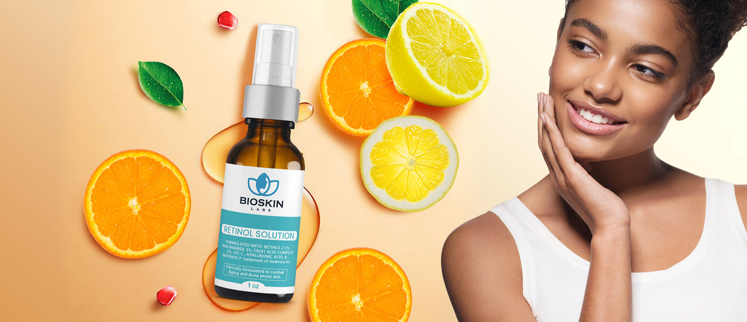 Premium Quality Retinol Solution Bioskin Labs | Retinol Solution to Combat Aging & Acne BioSkinLabs