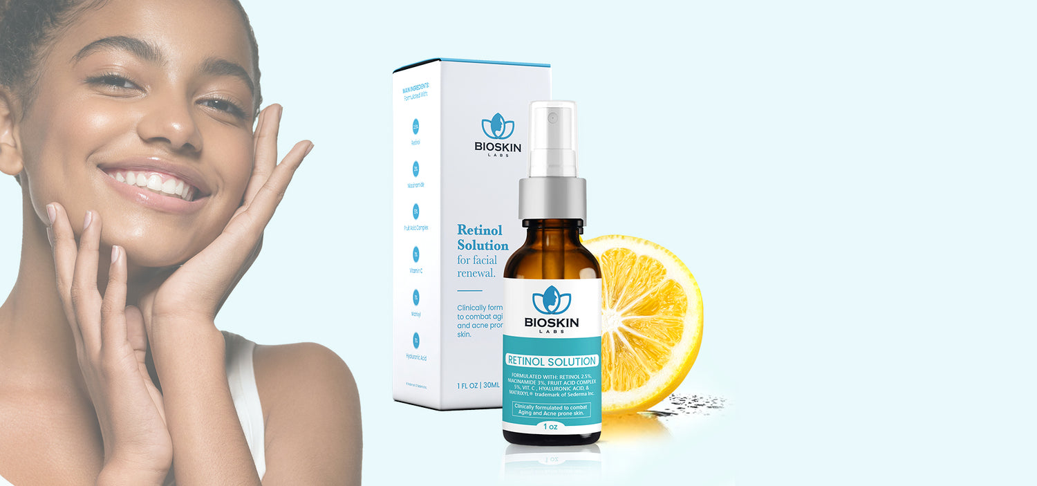 Organic Retinol Solution Bioskin Labs | Retinol Solution to Combat Aging & Acne BioSkinLabs