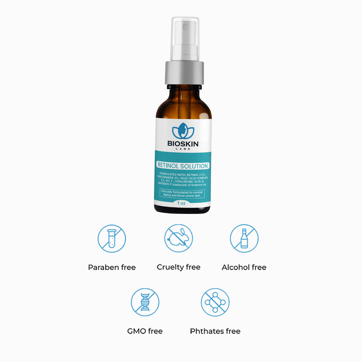 Retinol Solution | Buy Organic Retinol Solution Online | Bioskin Labs 